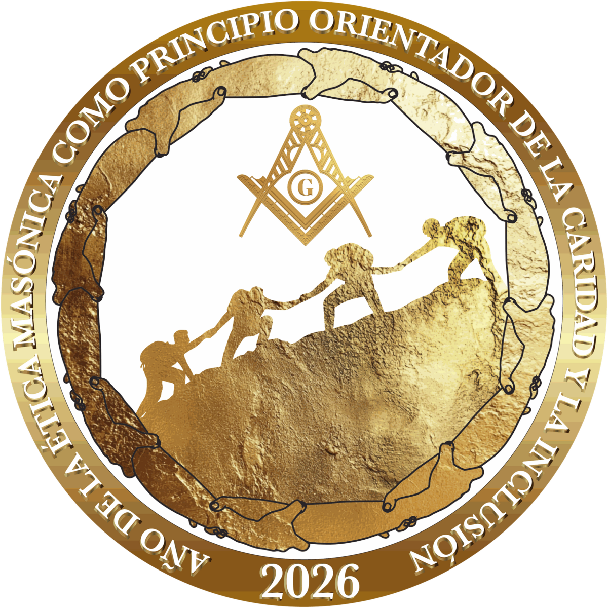 Emblema 2026 del Año de la Ética Masónica como principio orientador de la caridad y la inclusión